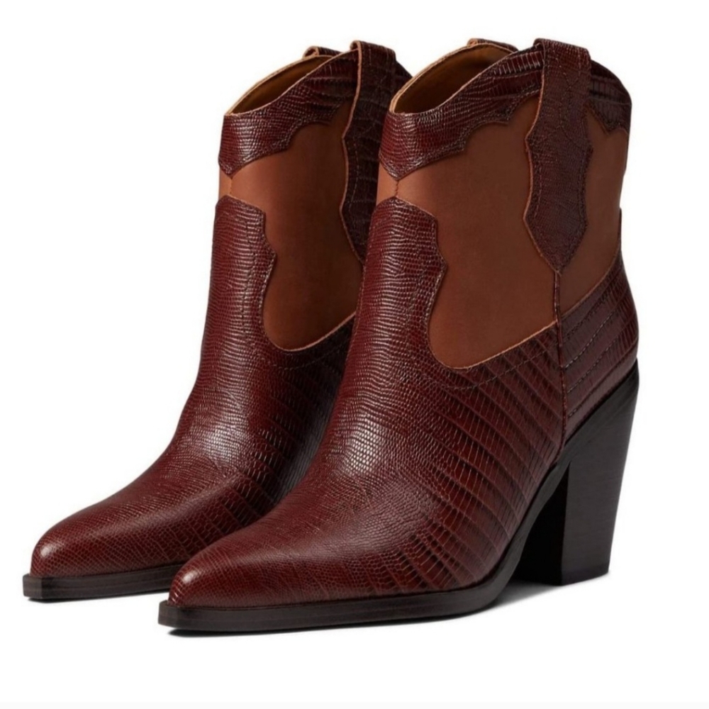 MARC FISHER Gona Western‎ Boots  Size 8.5